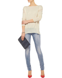 R 13 R13 Mid Rise Skinny Jeans