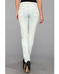 7 For All Mankind Roxanne In Distressed Light