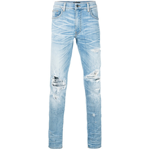 amiri light blue jeans