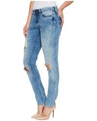 Blank NYC Skinny Classique Jeans In Medium Wash Blue Jeans