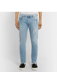 Off-White Skinny Fit Denim Jeans
