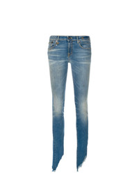 R13 Slim Distressed Jeans