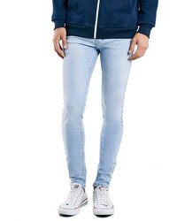 Topman Spray On Stretch Skinny Jeans