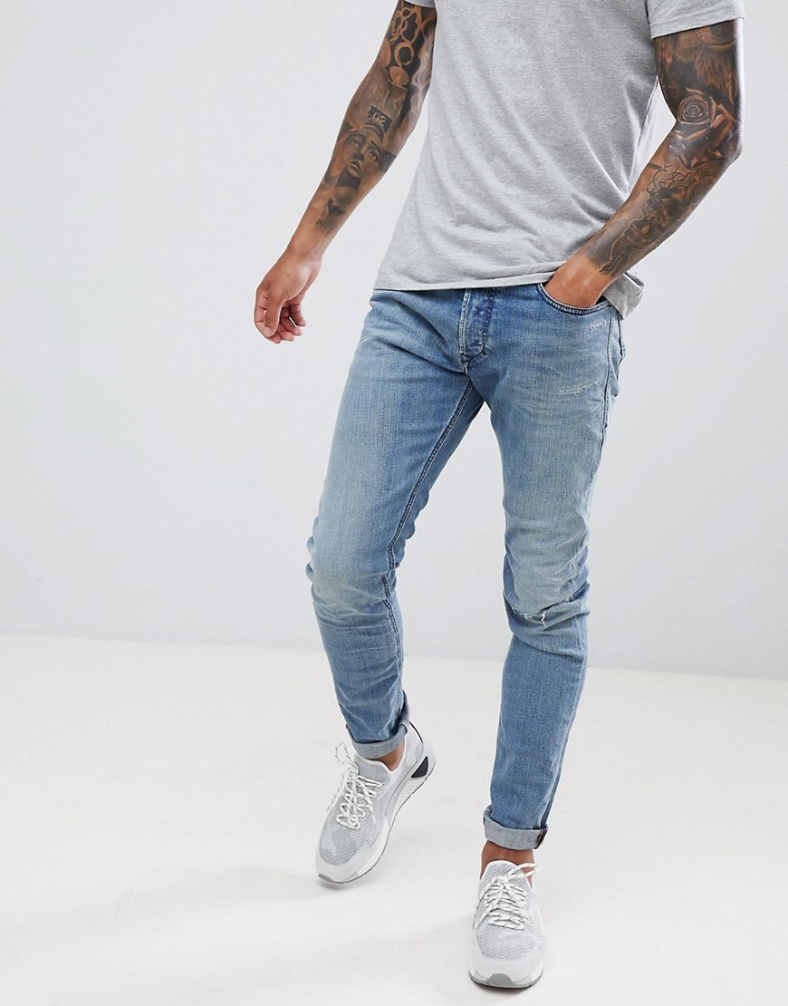 diesel tepphar skinny jeans