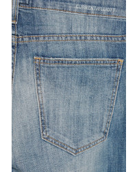 Current/Elliott The Rolled Stretch Denim Skinny Jeans