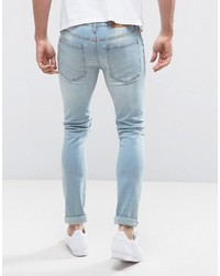 Cheap Monday Tight Cure Blue Skinny Jeans