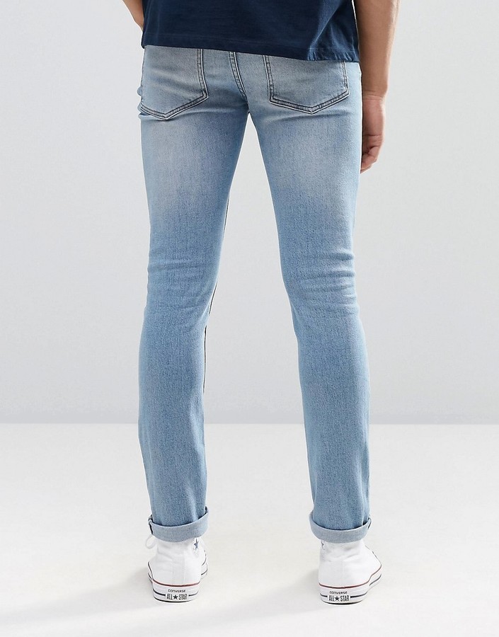 Cheap Monday Tight Jeans Skinny In Stonewash $22 Asos | Lookastic