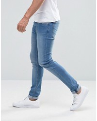 Cheap Monday Tight Skinny Jeans Blue Wave