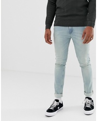 Cheap Monday Tight Skinny Jeans In Blue