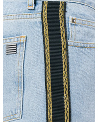 Palm Angels Trimmed Skinny Jeans