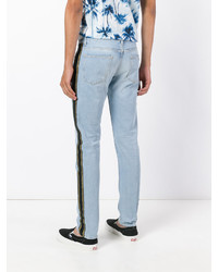 Palm Angels Trimmed Skinny Jeans