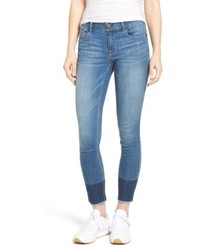 1822 Denim Two Tone Skinny Jeans