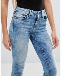 Only Ultimate Dyed Ankle Skinny Jeans