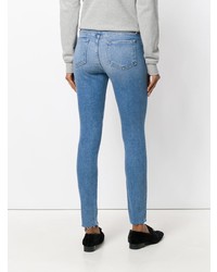 Frame Denim Unfinished Double Waistband Jeans