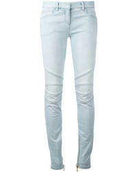 Balmain Zipped Cuff Skinny Jeans