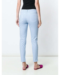 Closed Cropped Skinny Trousers