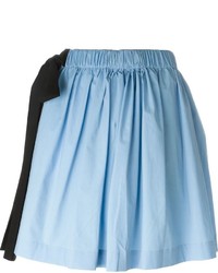 MSGM Contrast Bow Full Skirt