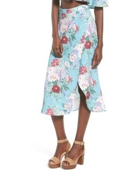 Show Me Your Mumu Flirt Midi Skirt