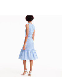 J.Crew Tall Tiered Scalloped Skirt In Eyelet
