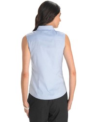 Brooks Brothers Petite Non Iron Tailored Fit Sleeveless Dress Shirt