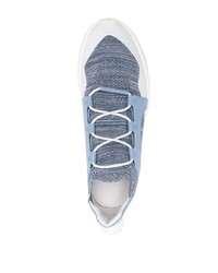 Giorgio Armani Slip On Knitted Sneakers