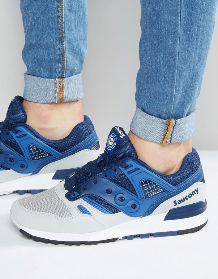 Saucony Grid Sd Sneakers In Blue S70217 