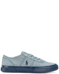 Polo Ralph Lauren Logo Embroidered Sneakers