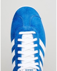 adidas Originals Gazelle Sneakers In Blue S76227
