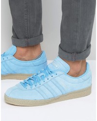 adidas Originals Topanga Sneakers Blue S80057, $100 | Lookastic
