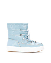 Light Blue Snow Boots