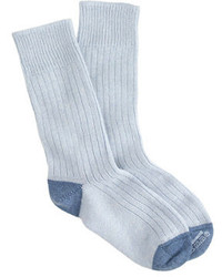 Corgi Tm For Jcrew Cashmere Tipped Socks