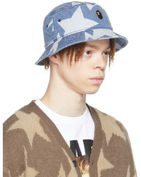 BAPE Blue Denim Bucket Hat