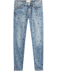 Current/Elliott Star Printed Skinny Jeans