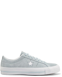 Light Blue Star Print Sneakers