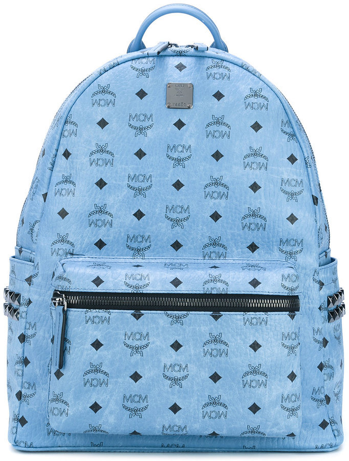 Sold at Auction: Blue MCM Backpack (Unauthenticated)