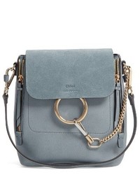 Chloé Chloe Small Faye Suede Leather Backpack
