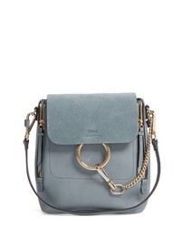 Chloé Small Faye Suede Leather Backpack