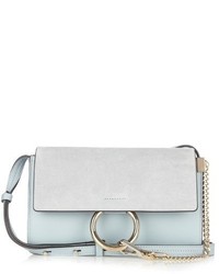 Chloé Chlo Faye Small Suede And Leather Cross Body Bag
