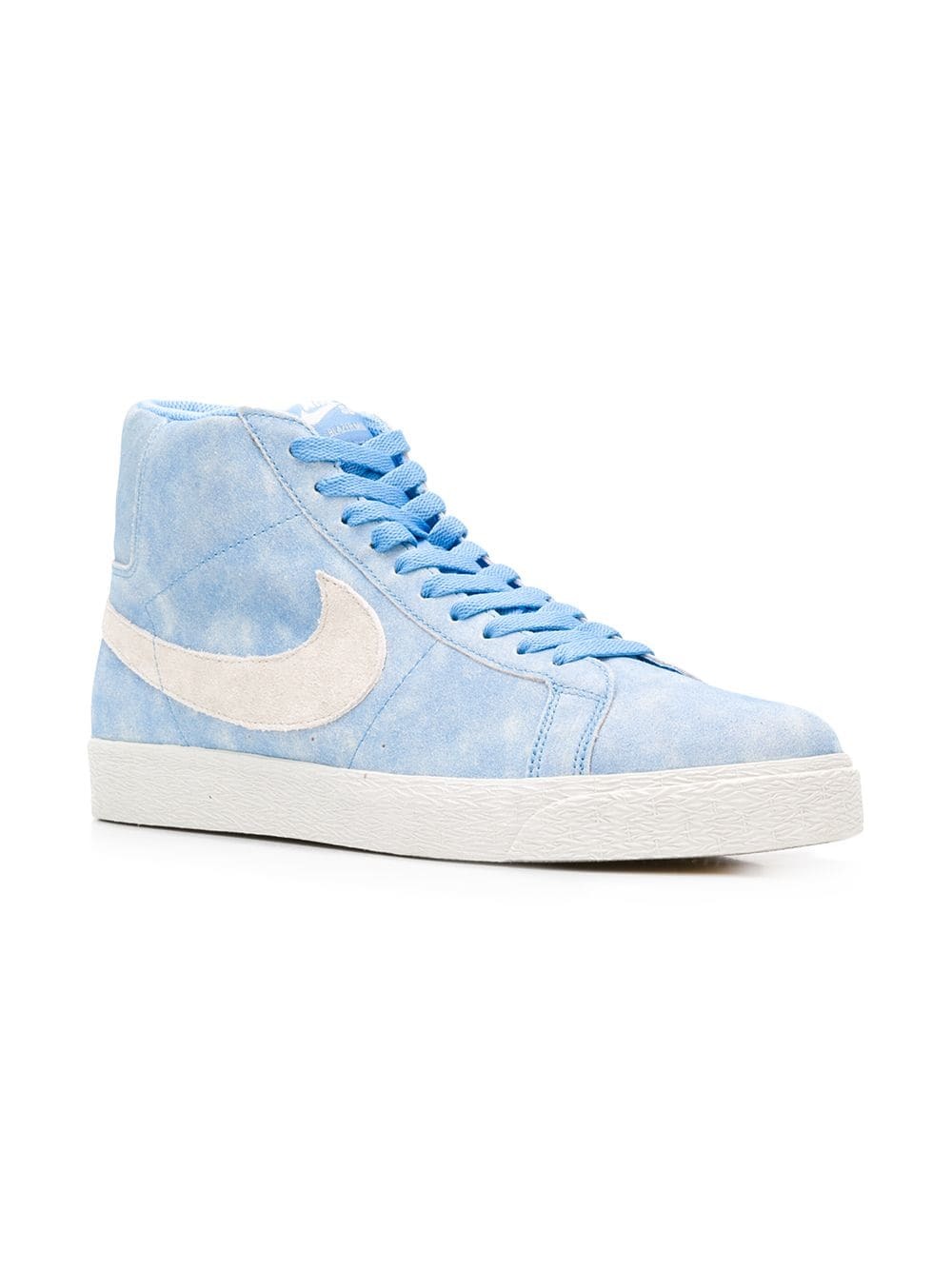 nike blue suede high tops