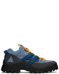 Lanvin Blue Hiker Boots