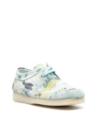 Clarks Lace Up Low Top Sneakers