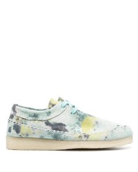 Clarks Lace Up Low Top Sneakers
