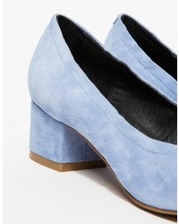 Jeffrey Campbell Bitsie In Blue Suede