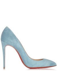 Christian Louboutin Pigalle Follies 100mm Suede Pumps
