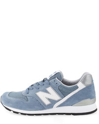 New Balance 996 Age Of Exploration Suede Mesh Sneaker Blue