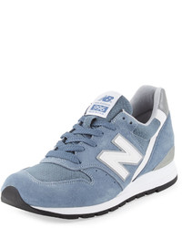 New Balance 996 Age Of Exploration Suede Mesh Sneaker Blue