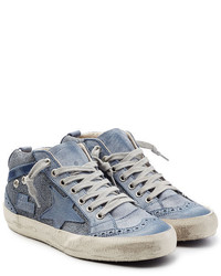Golden Goose Deluxe Brand Golden Goose Super Star Leather And Suede Sneakers