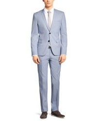 Hugo Boss Adrisheibo Extra Slim Fit Stretch Cotton Blend Suit