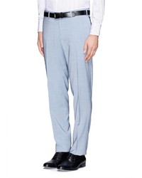 Canali Contrast Yarn Travel Suit