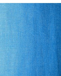 Saint Laurent Yves Light Blue Super 120s Wool 2 Button Suit With Flat Front Pants